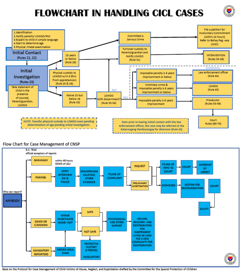 Localized flow chart of referral system 1 pdf arrest crime violence