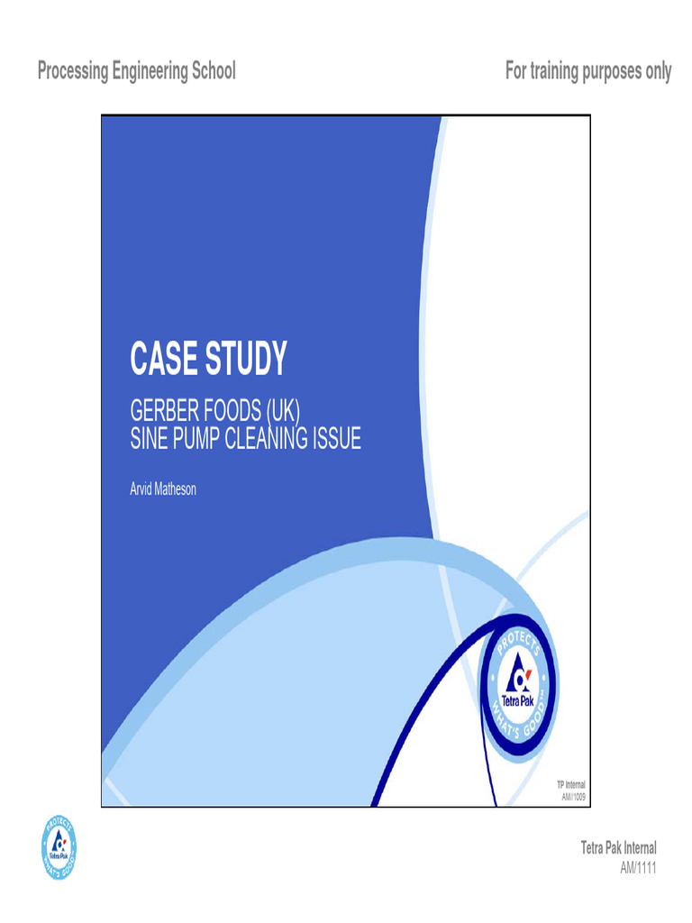 4 - 3 Sine Pump Case Study | PDF | Machines | Equipment