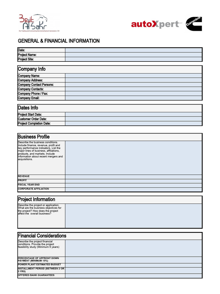 Project Questionnaire v2 | PDF | Energy Conversion | Electrical Engineering