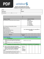 CAPE-V Scoring Guidelines and Example | PDF | Human Voice | Perception