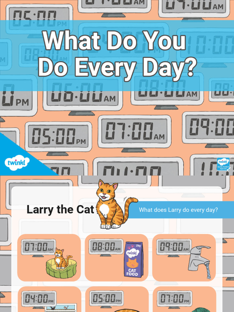 Google Slides Daily Routines Speaking Activity PDF Fairy Tales