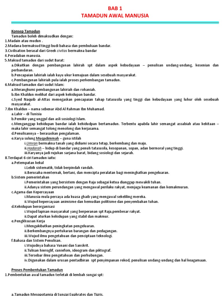 Nota Sejarah Tingkatan 4 Pdf