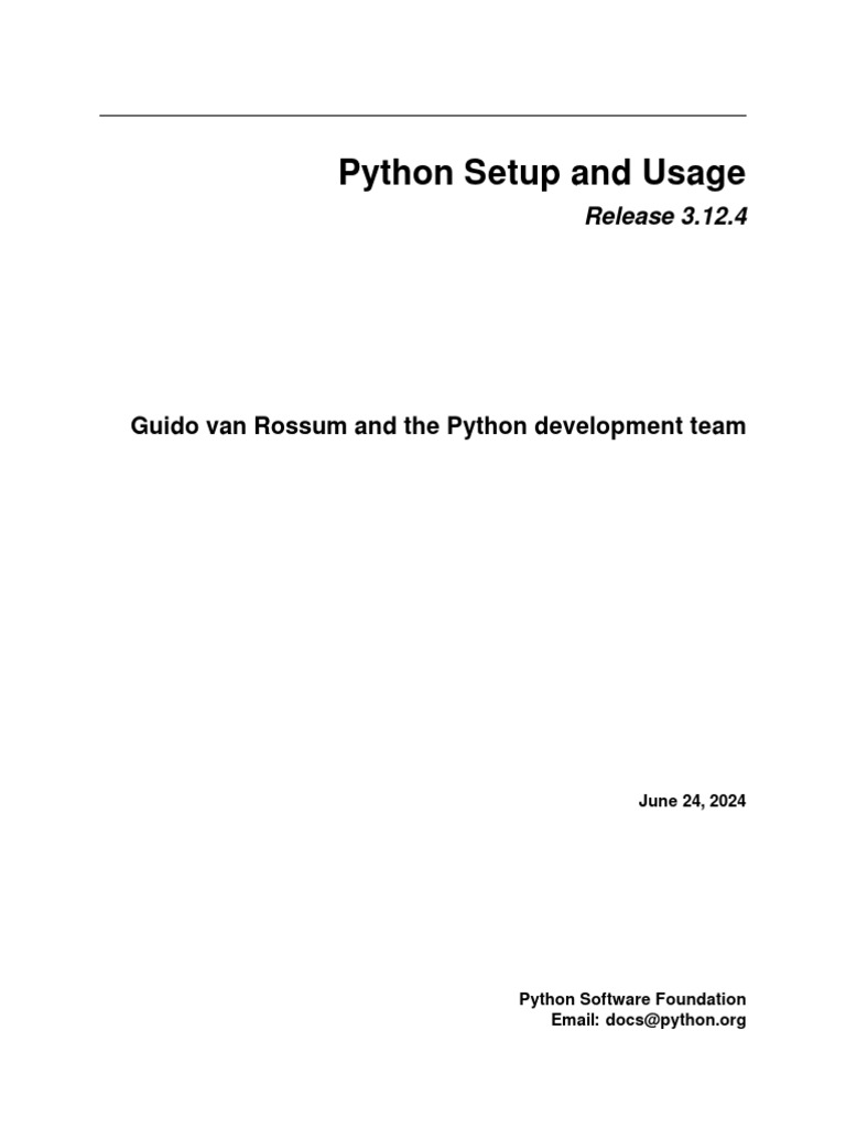 Using | PDF | Command Line Interface | Python (Programming Language)