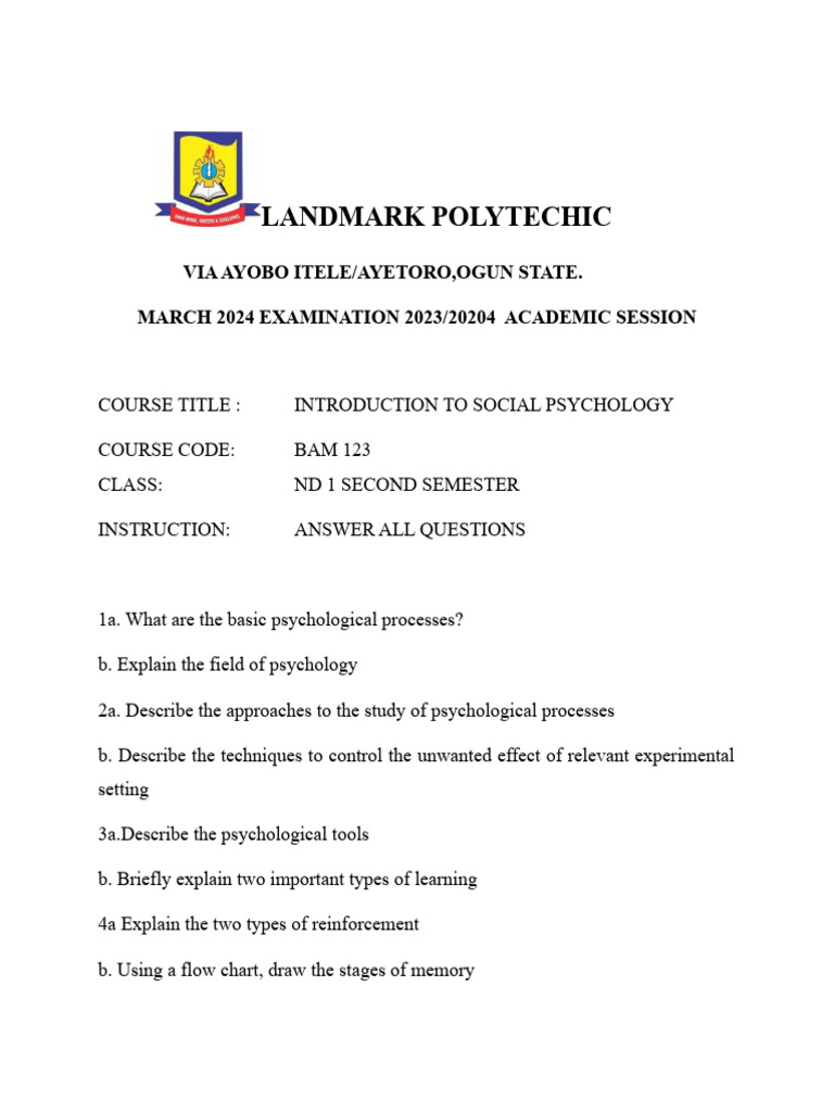 Introduction To Social Pschology | PDF