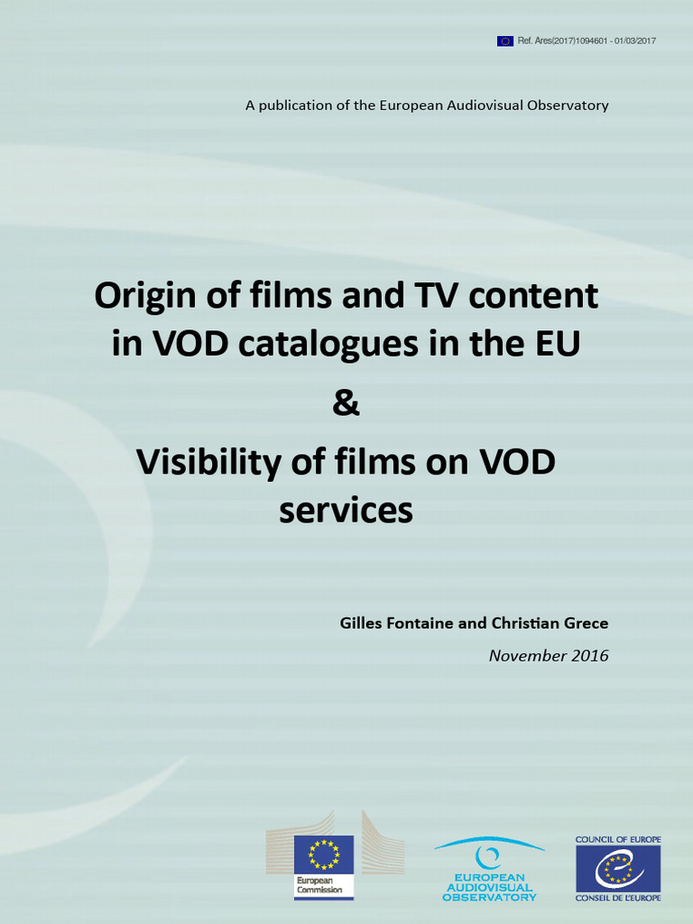 VOD Content Origin and Visibility in EU | PDF | Video On Demand ...