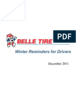 Winter Reminders For Drivers