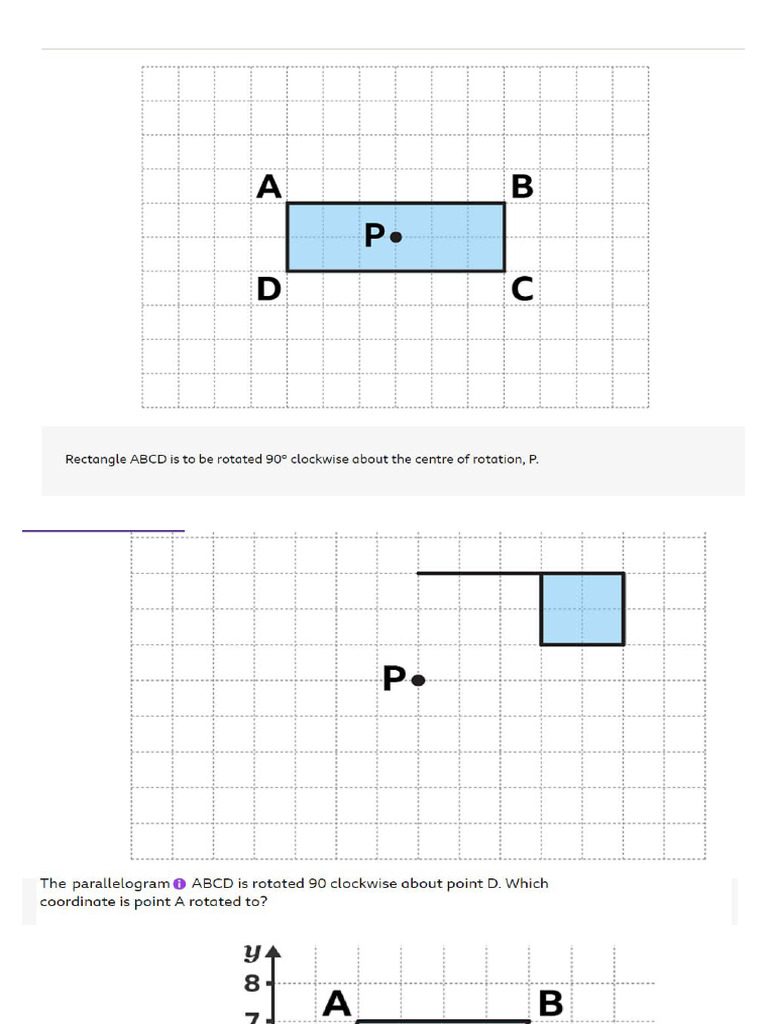 Worksheet+ +rotation | PDF
