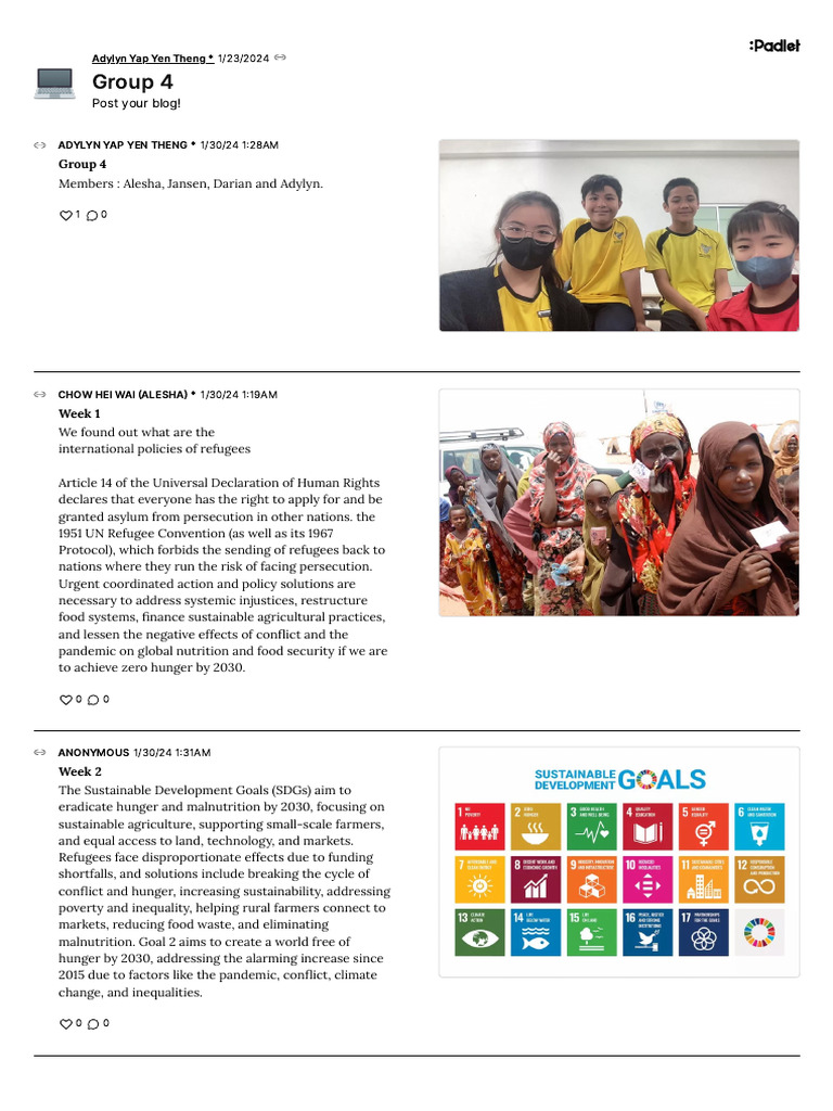 Group 4 | PDF | Hunger | Sustainability