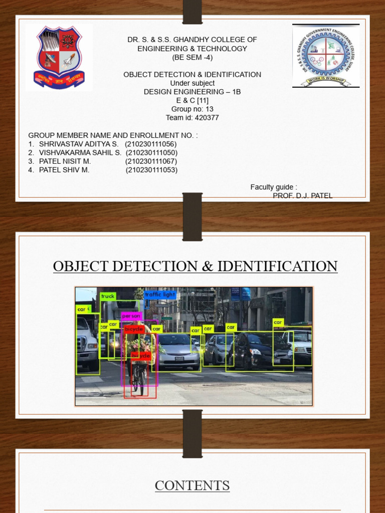 Object Detection Project Overview | PDF | Deep Learning | Machine Learning