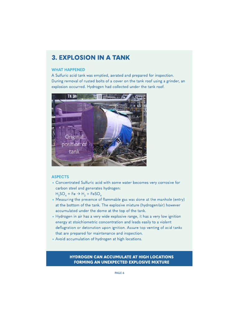 Explosion in a Tank - EPSC | PDF