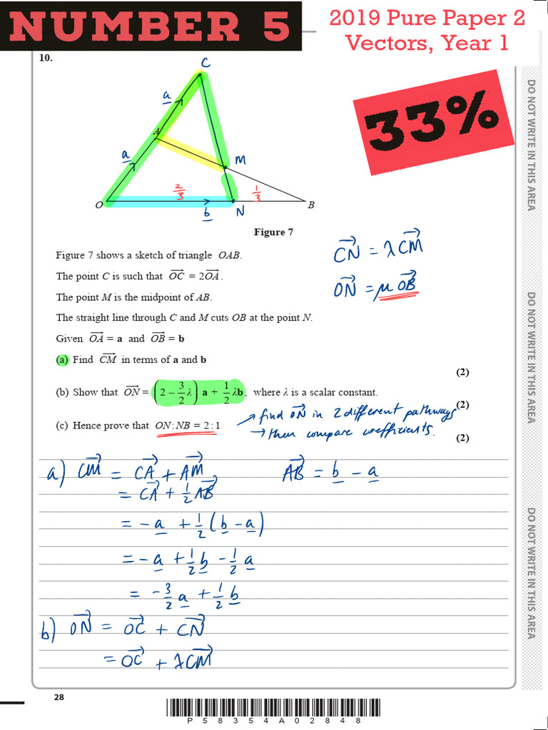 Triangle Geometry and Vector Proofs | PDF | Mathematical Proof ...