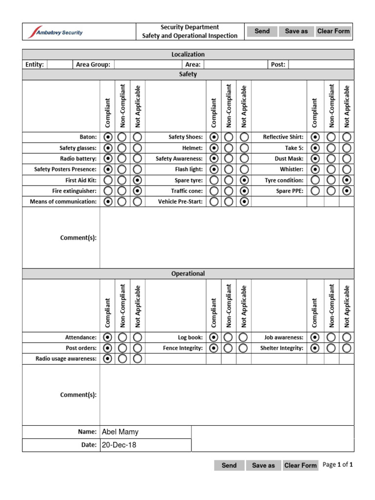 CDL Pre-Trip Inspection Checklist | PDF | Safety