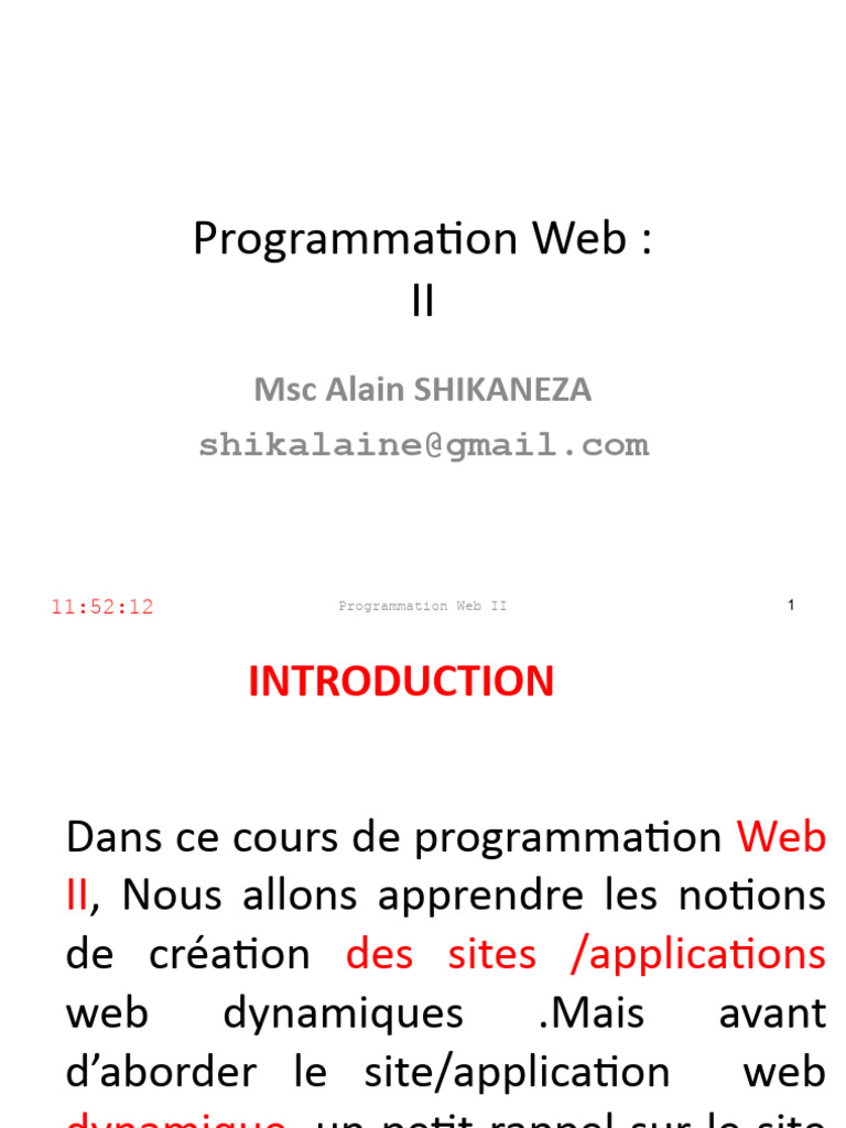 Cours Complet PHP et MySQL | PDF | PHP | Sites web