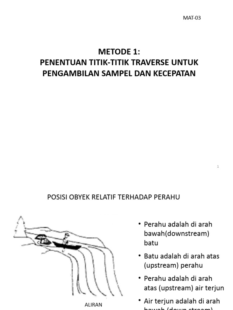 Titik Traverse untuk Sampling Cerobong | PDF