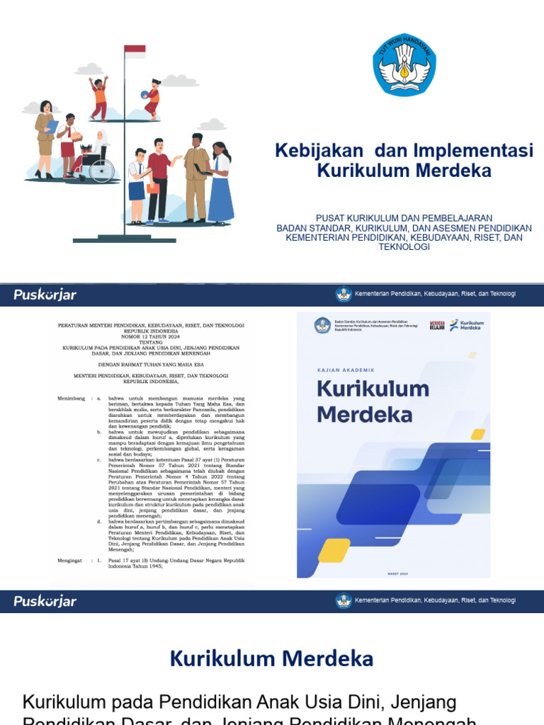 Kebijakan Kurikulum Merdeka 2023 | PDF