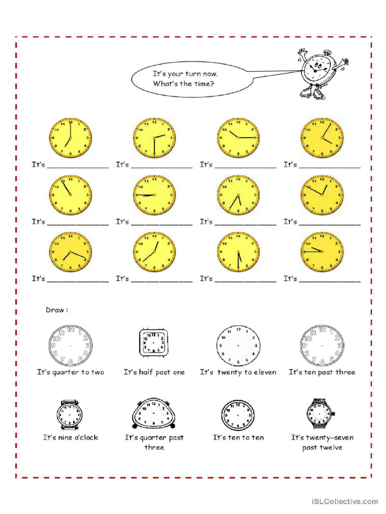 Whats the time pdf