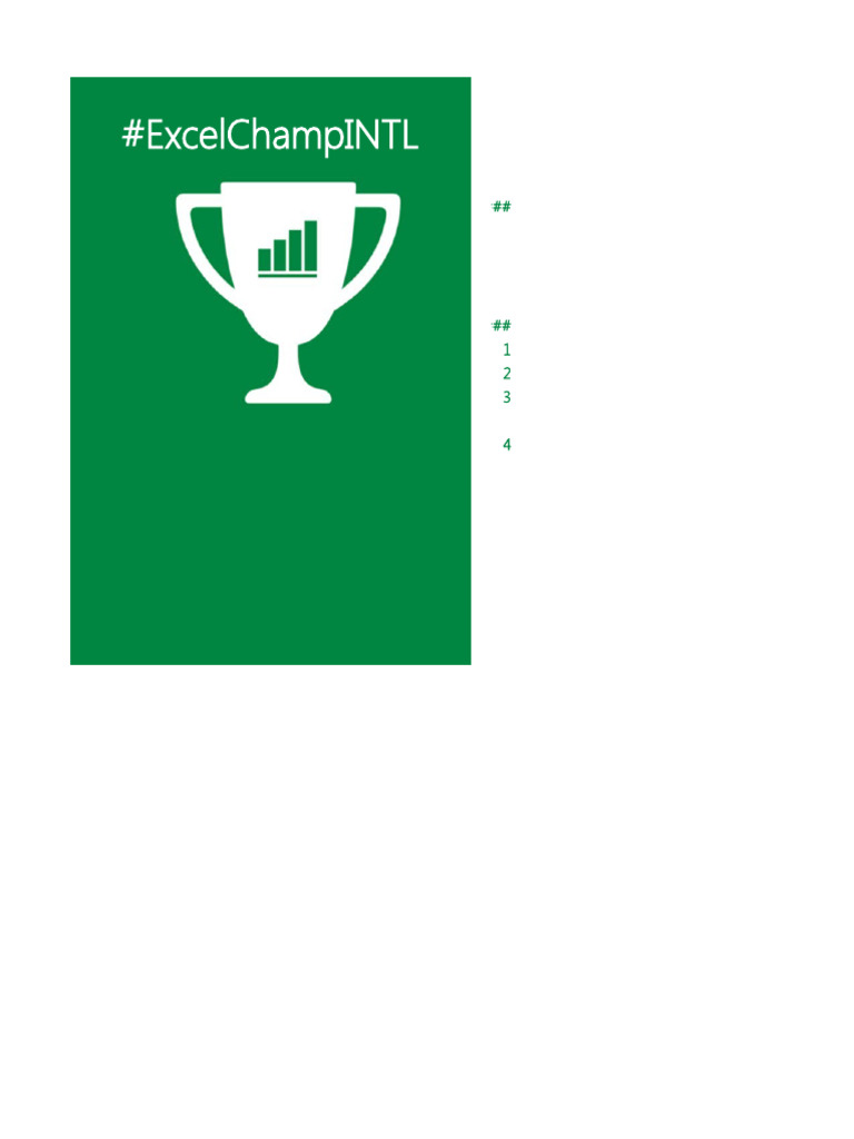 Julian F. Schagen: Excel Data Insights | PDF