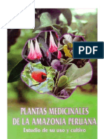 16525124 Plantas Medic in Ales de La Amazonia Peruana Estudio de Su Uso y Cultivo