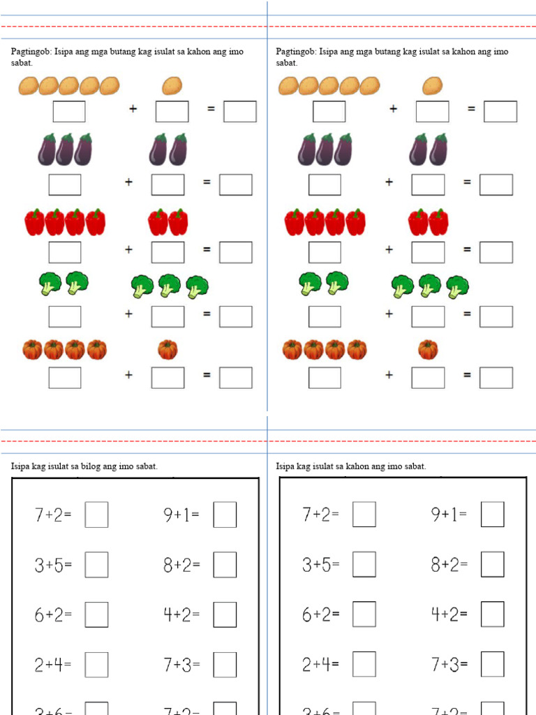 addition worksheet | PDF