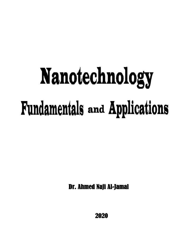 Nanotechnology: Fundamentals & Applications | PDF | Nanotechnology ...