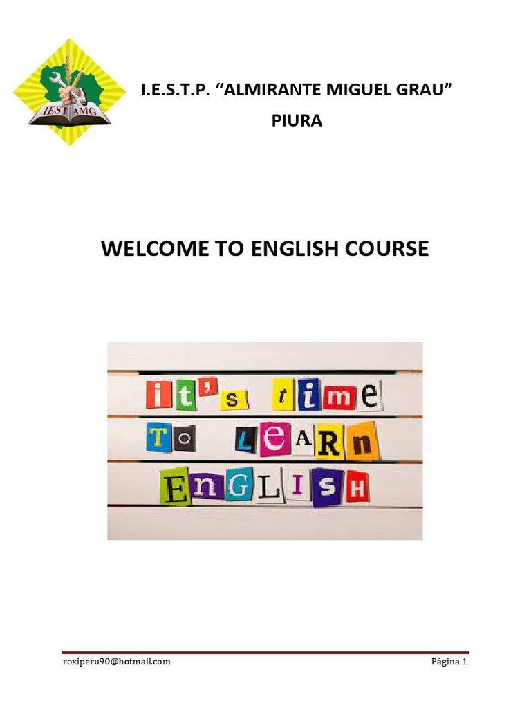 English Course Unit 7 Pdf Linguistics Grammar