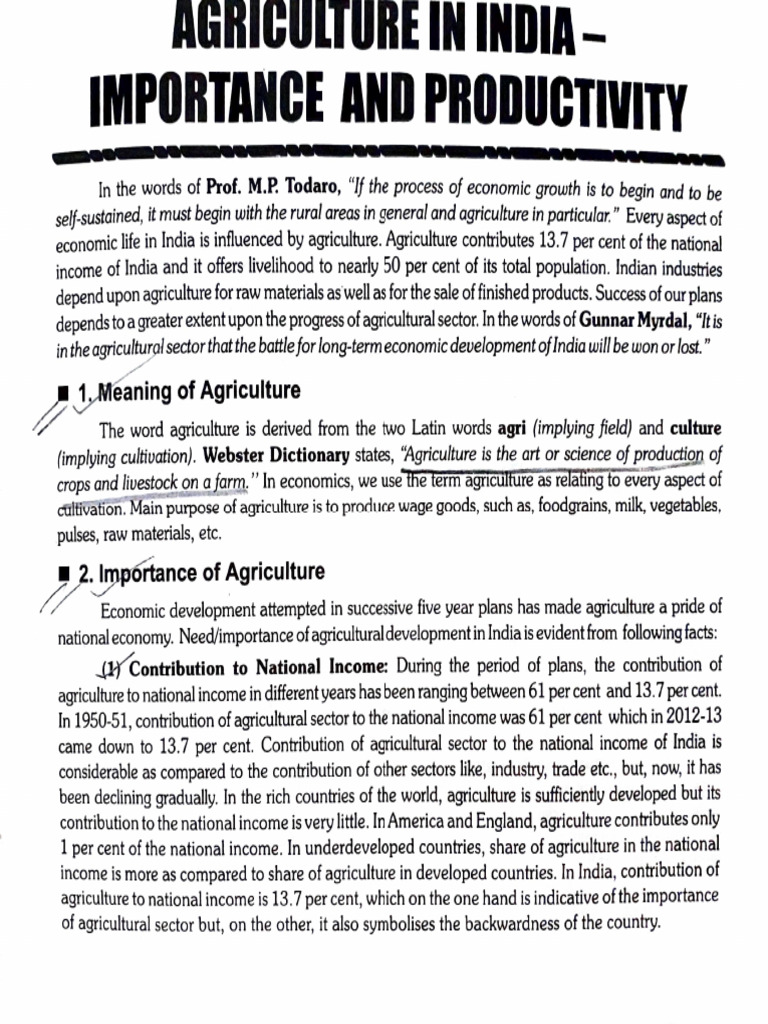 India's Agricultural Impact | PDF | Agriculture | Green Revolution