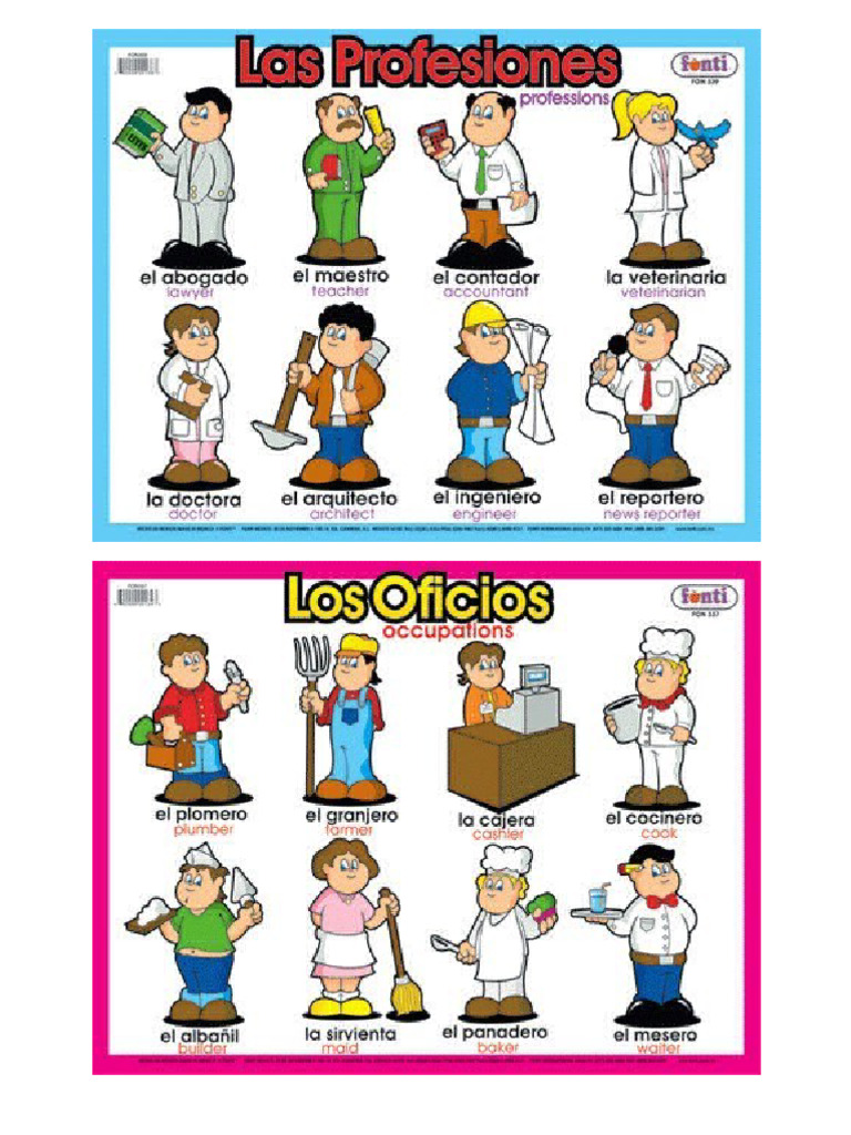 Profesiones U Oficios Pdf