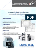 Structural Analysis of 26 Pharmaceutical Compounds Using Synchronized Survey Scan Measurement - LCMS-8030ApplicationBrief - No4b