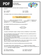 Atividade 6 - 8º Ano - CN - Cálculo de Consumo de Energia Elétrica ...