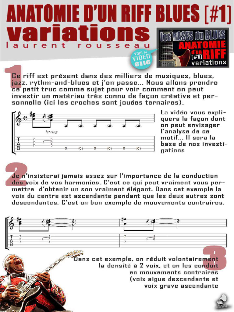 C’Est Quoi Un Riff – Exemple De Riff – LPOXZB