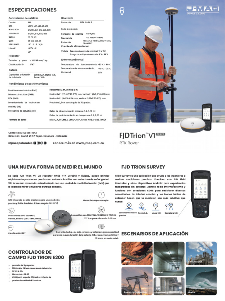 FJD Trion V1 Series Español JMAQ PDF | PDF | Sistema de Posicionamiento ...
