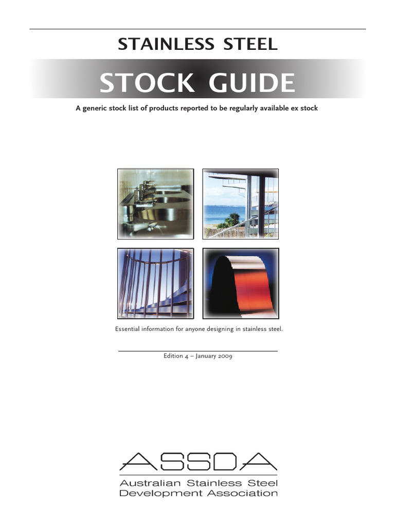 Stainless Steel Section Stock Guide Edition 4 | PDF | Pipe (Fluid ...