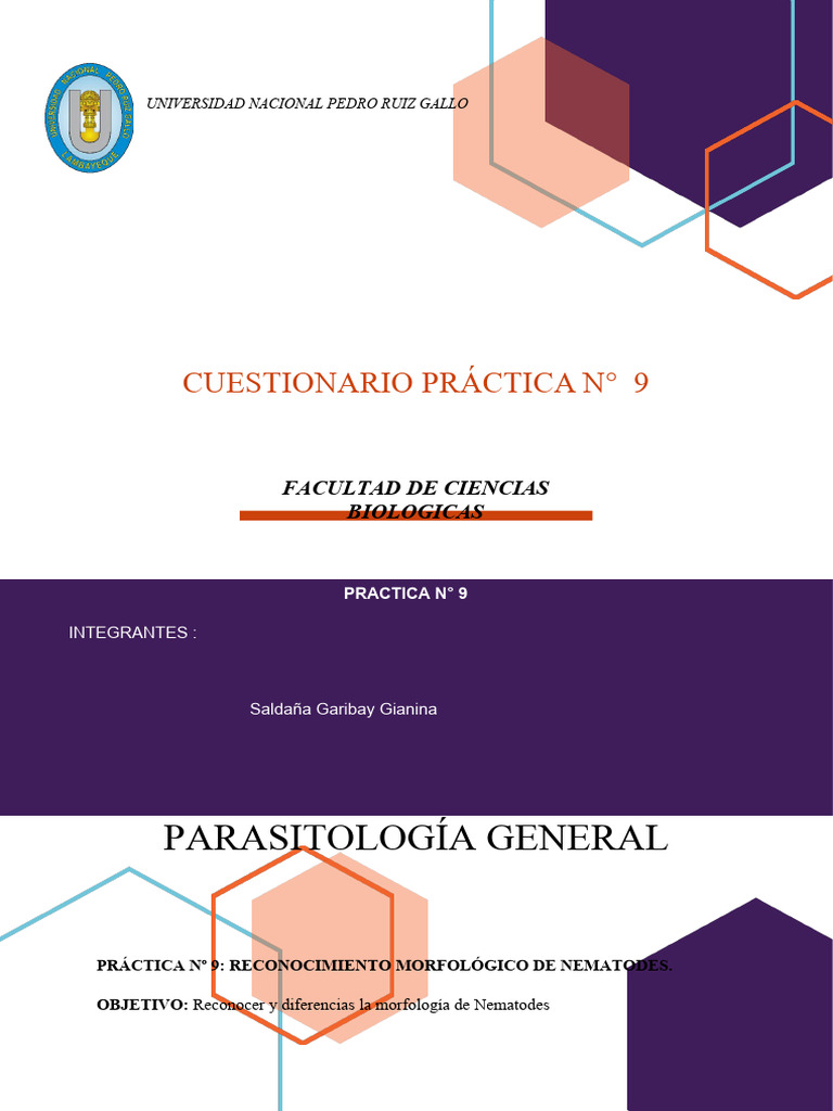 Practica 9 Parasitologia General | PDF
