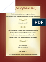Forfait Café de La Paix