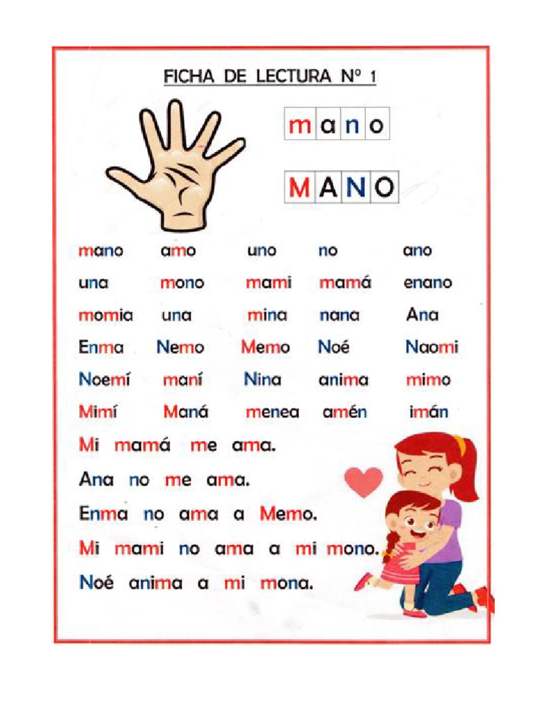 01 - FICHA DE LECTURA N°1 - M M | PDF