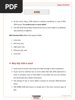 SQL Joins Cheat Sheet | PDF | Sql | Databases