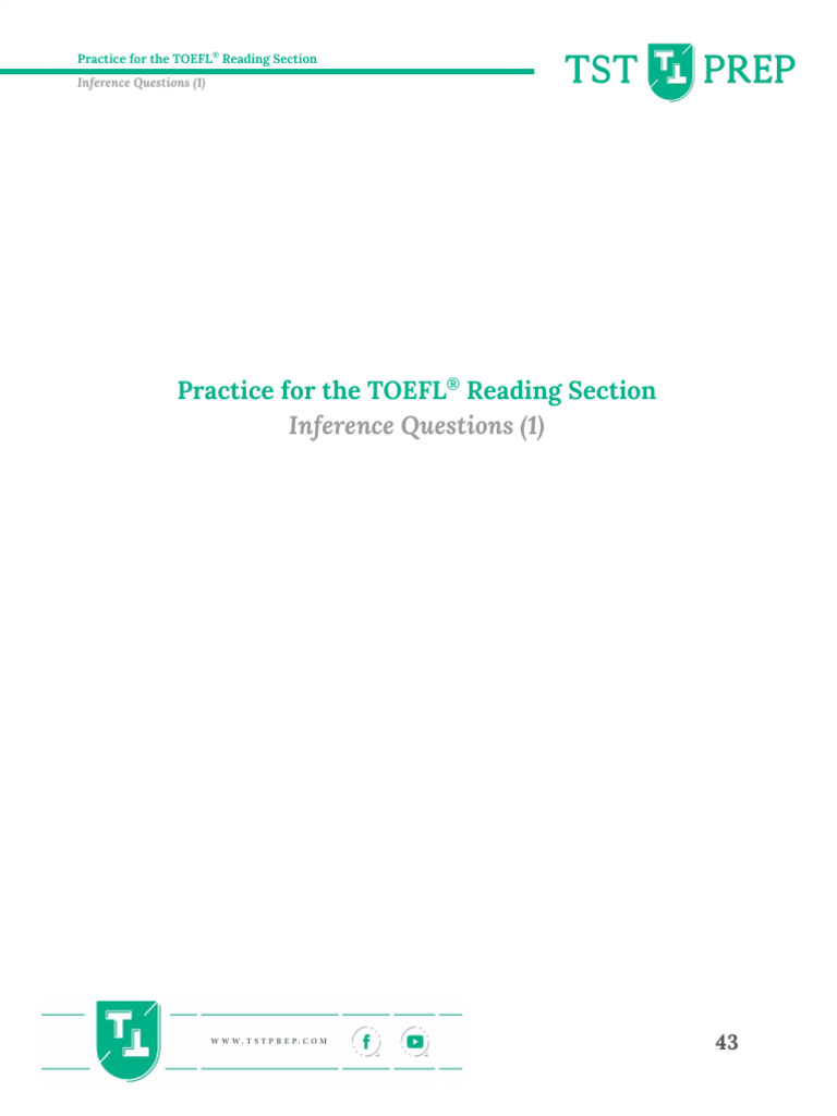TOEFL Reading - Inference Qs | PDF | Heat | Planetary Core