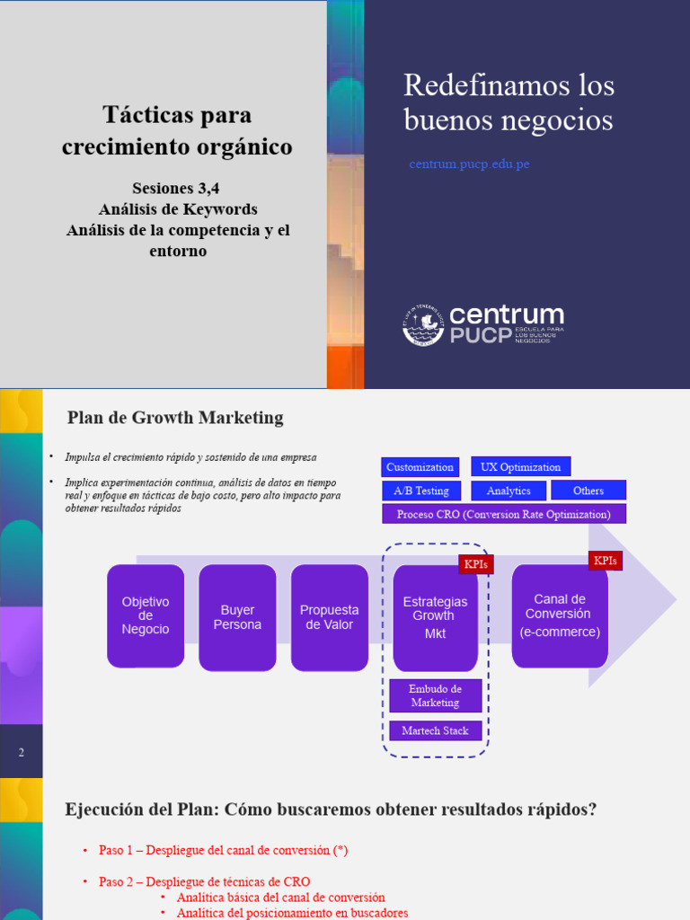 Estrategias de SEO para Crecimiento Orgánico | PDF | Posicionamiento en ...