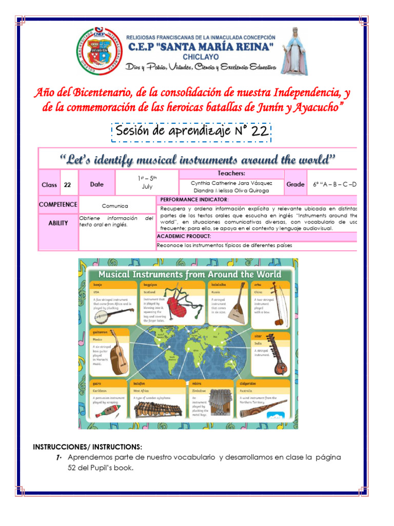 Lesson 21-6TH GRADE | PDF | Cognición