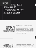 Testing Reinforcing Steel Bars Guide | PDF | Strength Of Materials ...