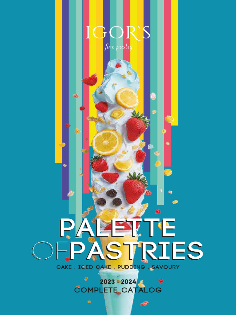 Igor s pastry catalogue 2023 pdf