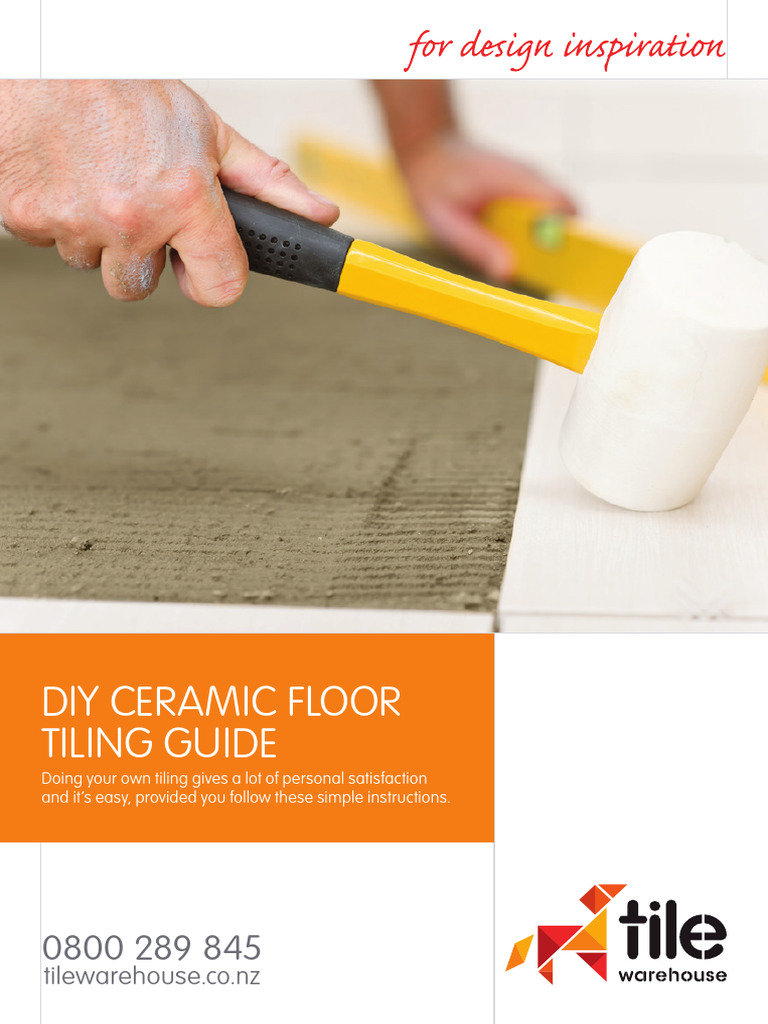 DIY Ceramic Floor Tiling Guide | PDF | Tile | Concrete