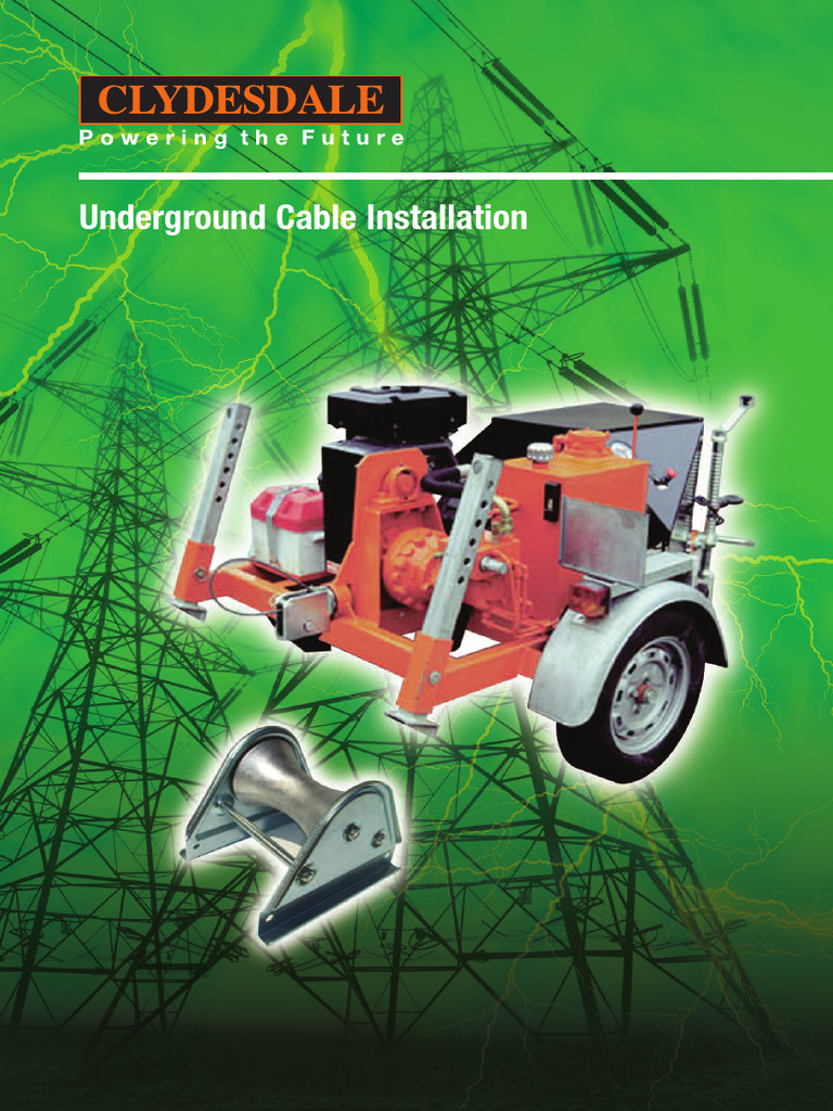Underground Cable Catalogue | PDF | Duct (Flow) | Rope