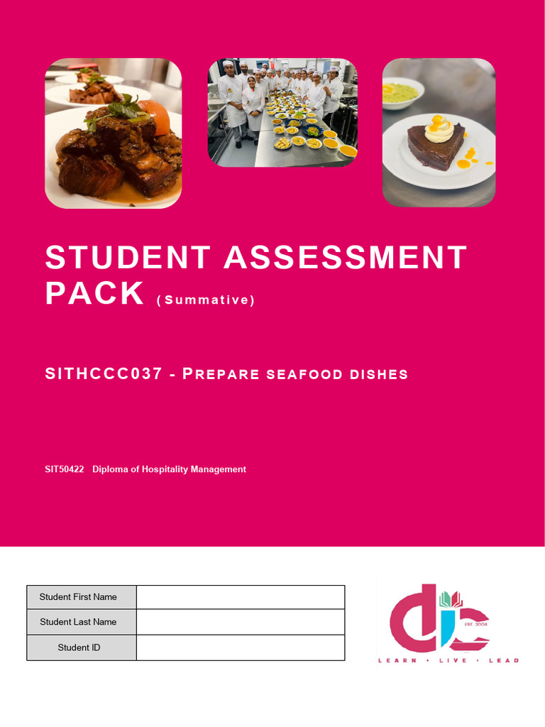sithccc037-prepare-seafood-dishes-dhm-pdf-shellfish-plagiarism