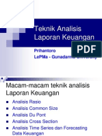 Teknik Analisis Laporan Keuangan