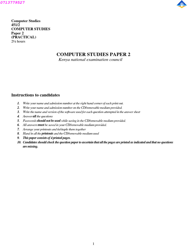Comp P2 | PDF