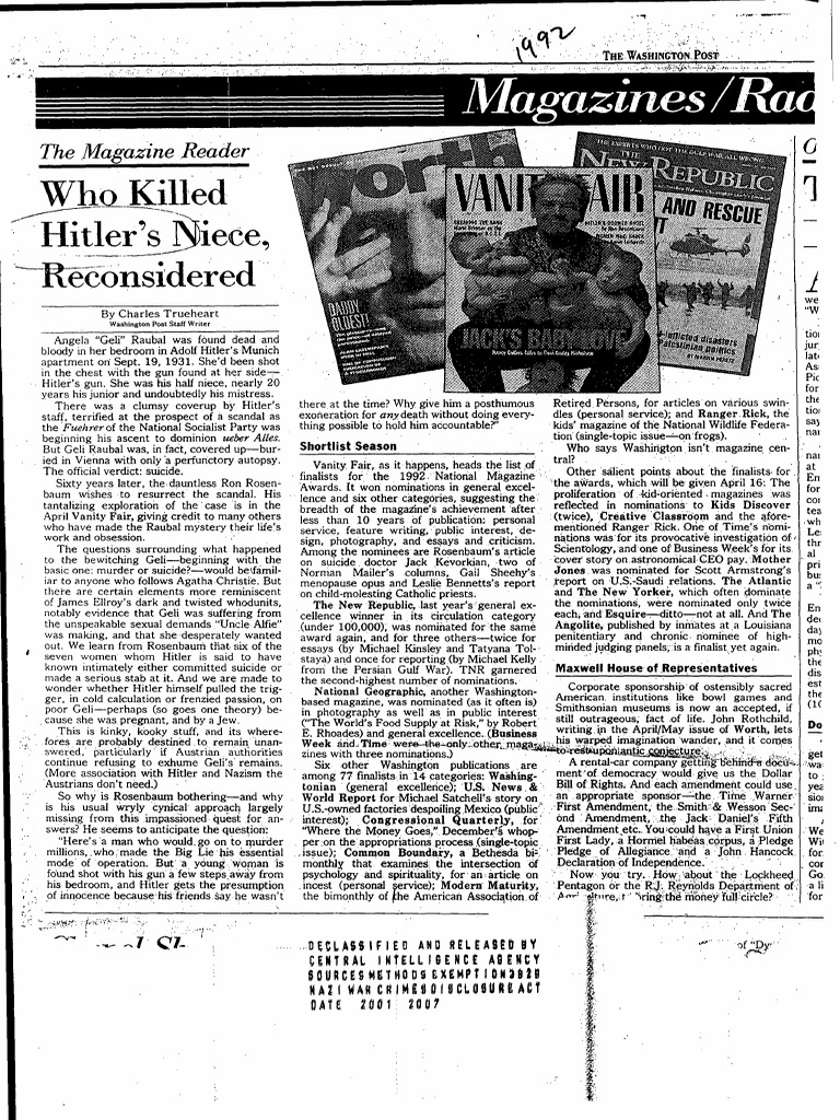 Hitler, Adolf Medical Assessment (Di File) - 0015 | PDF