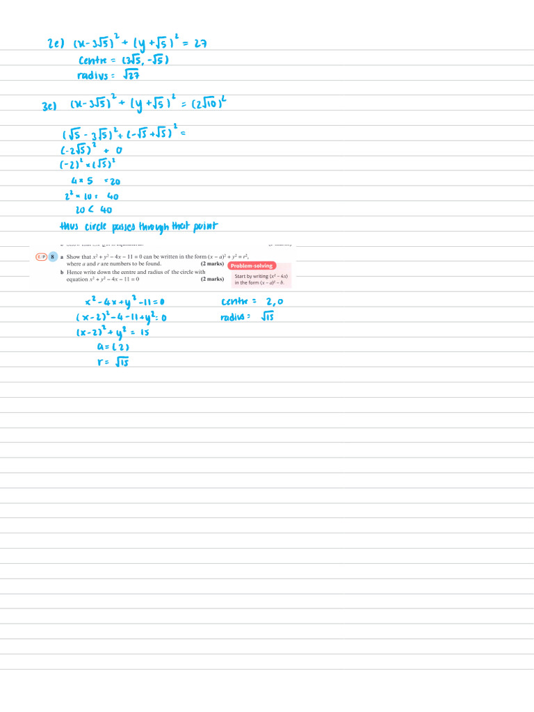 (P2) Pure Mathematics 2 Student Book | PDF