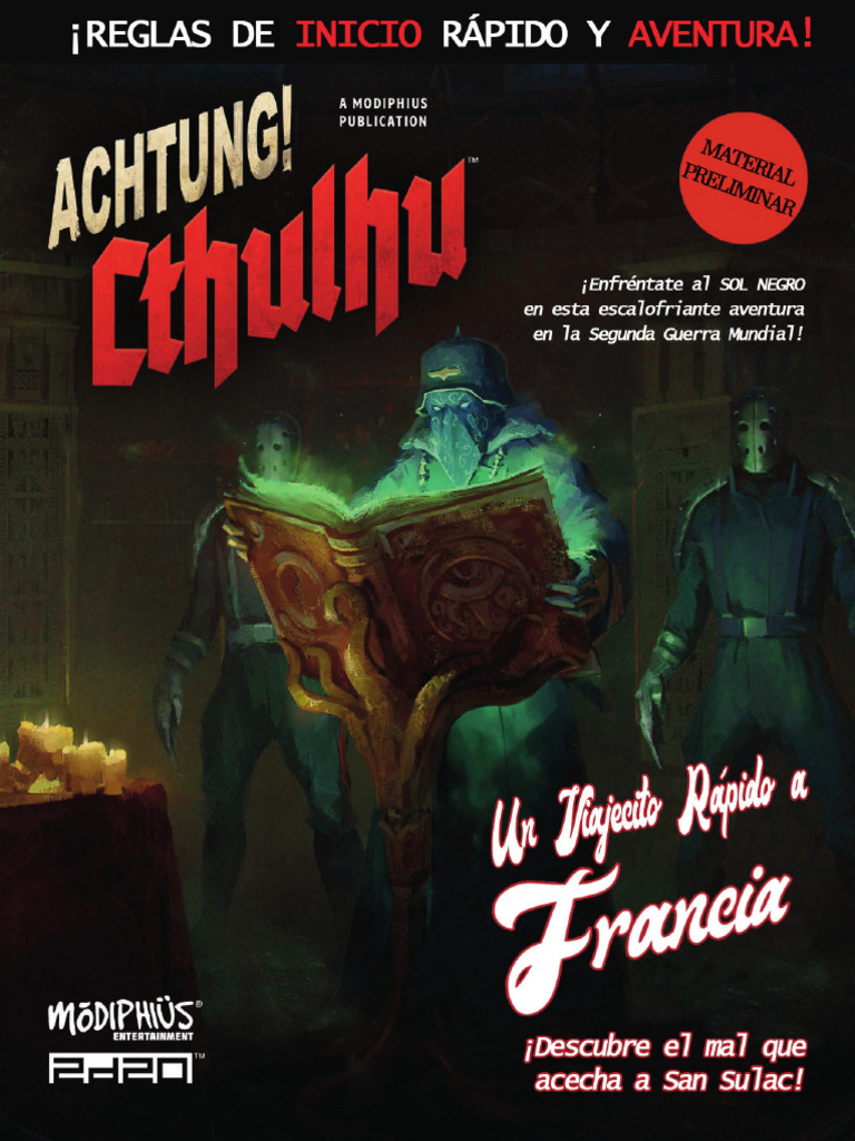 Achtung! Cthulhu 2d20 - Quickstart Español | PDF | Verdad