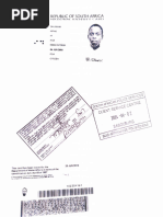 South African National ID Card Example | PDF | Identity Document | Privacy